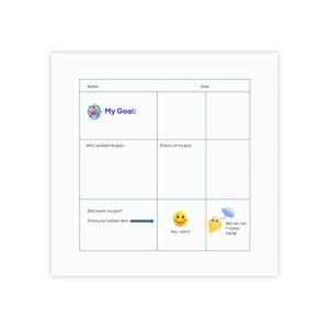 Goal Planner Post-it Notes