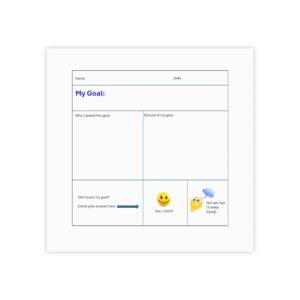 Goal Planner Post-it Notes
